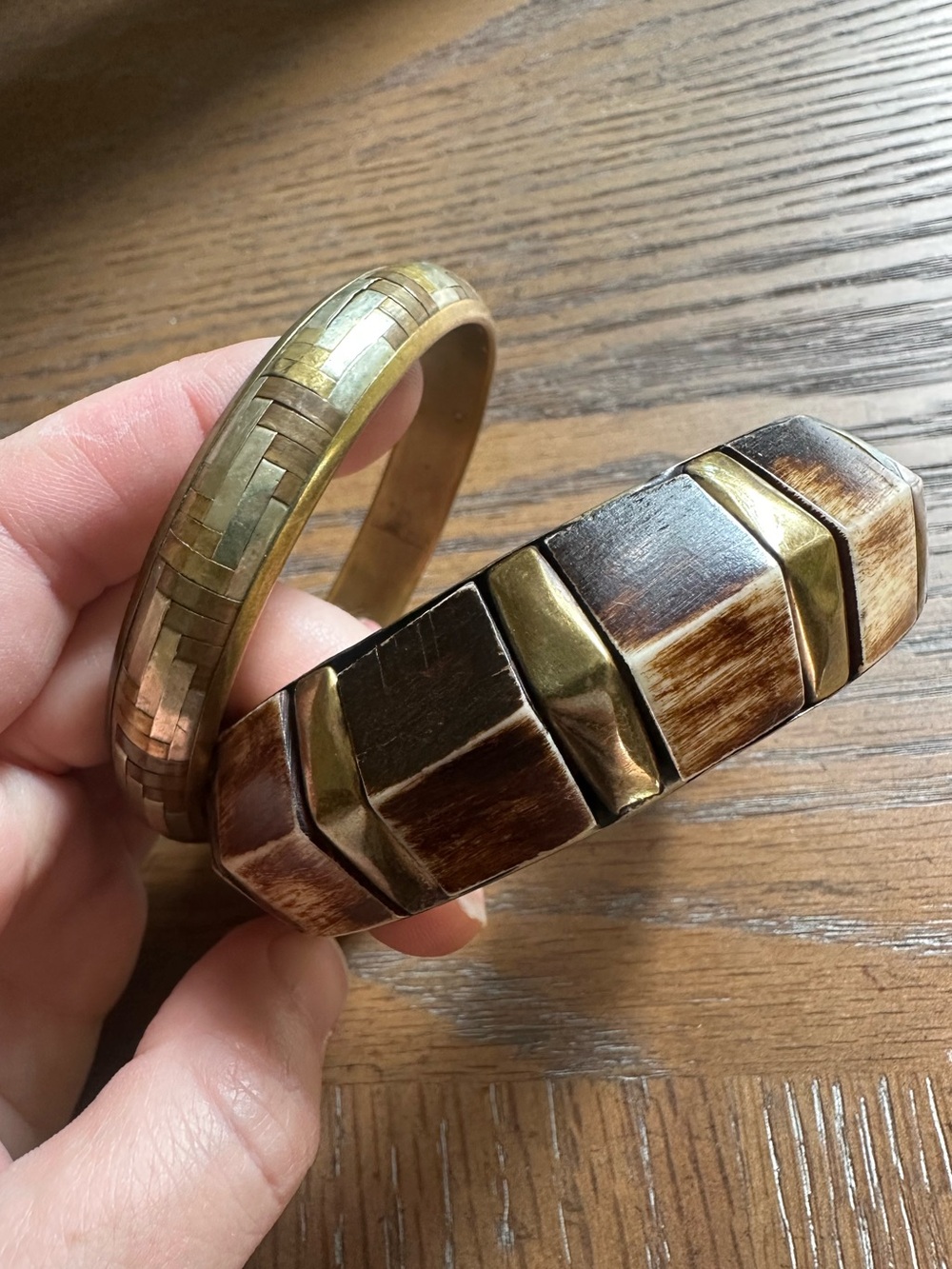 Brass Bangle Bundle - Picture 4 of 4
